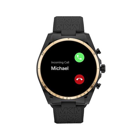 bradshaw black silicone michael kors|Michael Kors .